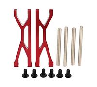 MAMJENNI Per braccio oscillante RC Cars 1/5, braccio superiore in lega di alluminio ad alta resistenza, design con margine ridotto per prestazioni stabili e sterzo preciso (rosso)
