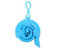 MAMJENNI Snorkel a secco, completamente in silicone, morbido, portatile, con scatola di immagazzinaggio, tubo per boccaglio per adulti e bambini, per allenamento di nuoto (Blu)