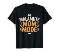 Mamma Alaskan Malamute Il Ulula Maglietta