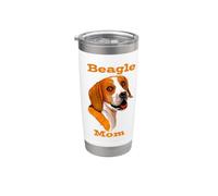 Mamma Beagle Bicchiere termico in acciaio inox doppia parete