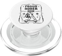 Mamma Boxer orgogliosa Amante dei cani Festa della mamma PopSockets PopGrip per MagSafe