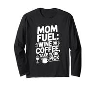 Mamma Carburante: Vino o caffè? Fai la Tua Scelta Maglia a Manica
