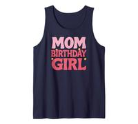 Mamma Compleanno Ragazza Stelle Tema Scintillante Canotta