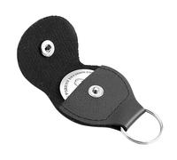 Mamma Dad - Moneta in acciaio inox double face, con catena portachiavi in pelle, Keepsake, moneta per la prima volta, mamma papà, la moneta è realizzata in acciaio inox robusto e di alta qualità