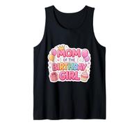 Mamma del Compleanno Ragazza Festa Madre Mamma Carino Canotta