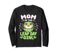 Mamma del Giorno bisestile Ragazza 29 febbraio Compleanno Anno bisestile Maglia a Manica