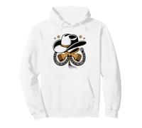 Mamma del Rodeo Liceale Western Cowboy Felpa con Cappuccio