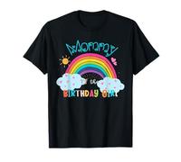 Mamma della Birthday Girl Rainbow B-Day Matching Family Maglietta