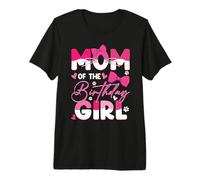 Mamma della festeggiata Cat Kitty Family Matching Maglietta Premium