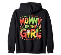 Mamma della ragazza dolce neonato Felpa con Cappuccio