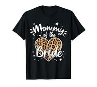 Mamma della Sposa Ho Amato Il Suo Primo Simpatico Cuore Leopardato Maglietta