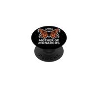 Mamma delle Farfalle Monarca Giardino Natura PopSockets PopGrip Adesivo
