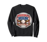 Mamma di Baseball, Urlo perché Mi Interessa, Divertente Giornata di Gioco Madre Mamma Felpa
