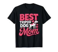 Mamma di Cane Tripode Tre Zampe Maglietta