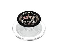Mamma di Gemelli Neomamma Gravidanza Gemellare PopSockets PopGrip per MagSafe