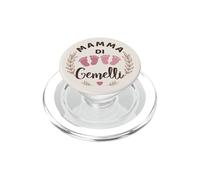 Mamma di Gemelli Neomamma Gravidanza Gemellare PopSockets PopGrip per MagSafe