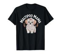 Mamma di Maltipoo Zampa Cane Maglietta
