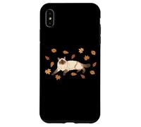 Mamma di Ragdoll Foglie d’Autunno Amore per Gatti Custodia per iPhone XS Max
