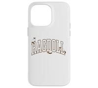 Mamma di Ragdoll Stile College Retrò Amanti Ragdoll Custodia per iPhone 14 Pro Max