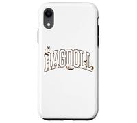 Mamma di Ragdoll Stile College Retrò Amanti Ragdoll Custodia per iPhone XR