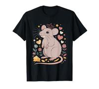Mamma di Ratti Fancy Ratto Domestico Illustrazione Maglietta