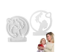 Mamma di sollevamento per bambini, stampi in resina epossidica, scultura in argilla, forma realistica per e madre, con materiale flessibile, articoli per la casa, arte per la decorazione da