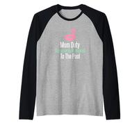 Mamma dovere temporaneamente trasferito al Nuotatore della Piscina Maglia con Maniche Raglan