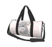 Mamma e bambino carini di Koala, Borsone da viaggio di grande capacità Borsa rotonda Borsa da viaggio sportiva Borsa da viaggio Borsa da fitness