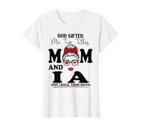 Mamma e IA Istruzione Assistente Festa della Mamma Maglietta