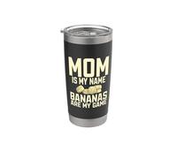 Mamma è il mio nome Banane sono il mio gioco Banana Bicchiere termico in acciaio inox doppia parete