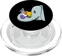 Mamma Elefante Non Binaria Che Protegge I Bambini PopSockets PopGrip per MagSafe