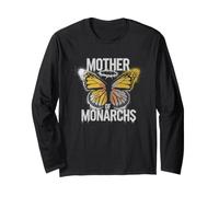 Mamma Farfalla Monarca, Amore per la Natura Maglia a Manica