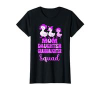 Mamma Figlia Nipote Squadra - Cute Family Ducks Tee Maglietta