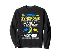 Mamma Forte della Sindrome di Down Consapevolezza Mamma Felpa