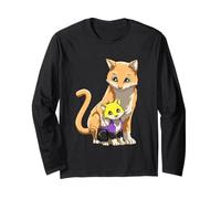 Mamma Gatta Queer Non Binaria Che Protegge Il Suo Piccolo Maglia a Manica