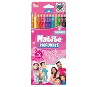 Mamma Giulia Figlia Chiara Matite Profumate per Bambini, 12 colori