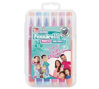 Mamma Giulia Figlia Chiara Pennarelli Magici Profumati - 12 Colori con Differenti Profumi