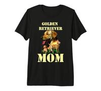 Mamma Golden Retriever Maglietta Premium