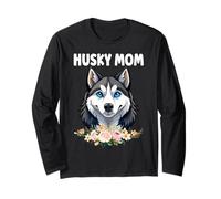 Mamma Husky Maglia a Manica