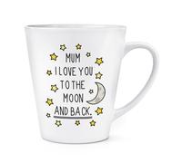 Mamma i Love You To The Moon And Back 341ml Latte Tazza - Festa Della Mamma
