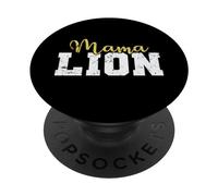 Mamma Leone Africa Re Leone Predatore PopSockets PopGrip Adesivo