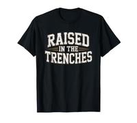 Mamma Lineman delle Trincee O Line Orgoglio Maglietta