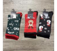 Mamma Mà 3 Calzini Invernale da Donna Xmas - Vari Disegni 2410S15