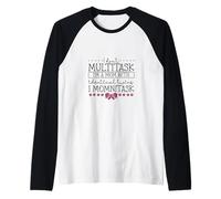 Mamma Mamma Che Fa la Mamma - Due Gemelli identici Maglia con Maniche Raglan