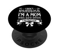Mamma mamma che fa la mamma - Figli gemelli PopSockets PopGrip Adesivo