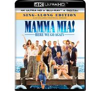 Mamma Mia Here We Go Again (Blu-ray) Lily James Amanda Seyfried Meryl Streep