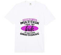 Mamma Multitasking - Due Bambini Comfort Colors Adult Heavyweight T-Shirt
