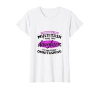Mamma multitasking - due figlie Maglietta