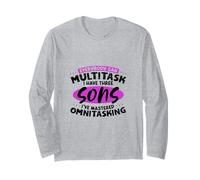 Mamma Multitasking - Tre Figli Maglia a Manica