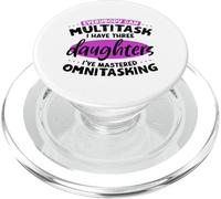 Mamma multitasking - tre figlie PopSockets PopGrip per MagSafe